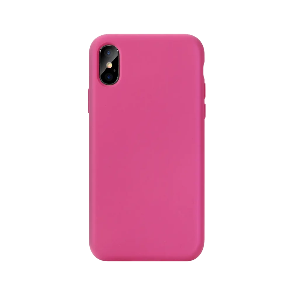 Vente coque de protection silicone iPhone Apple Bordeaux