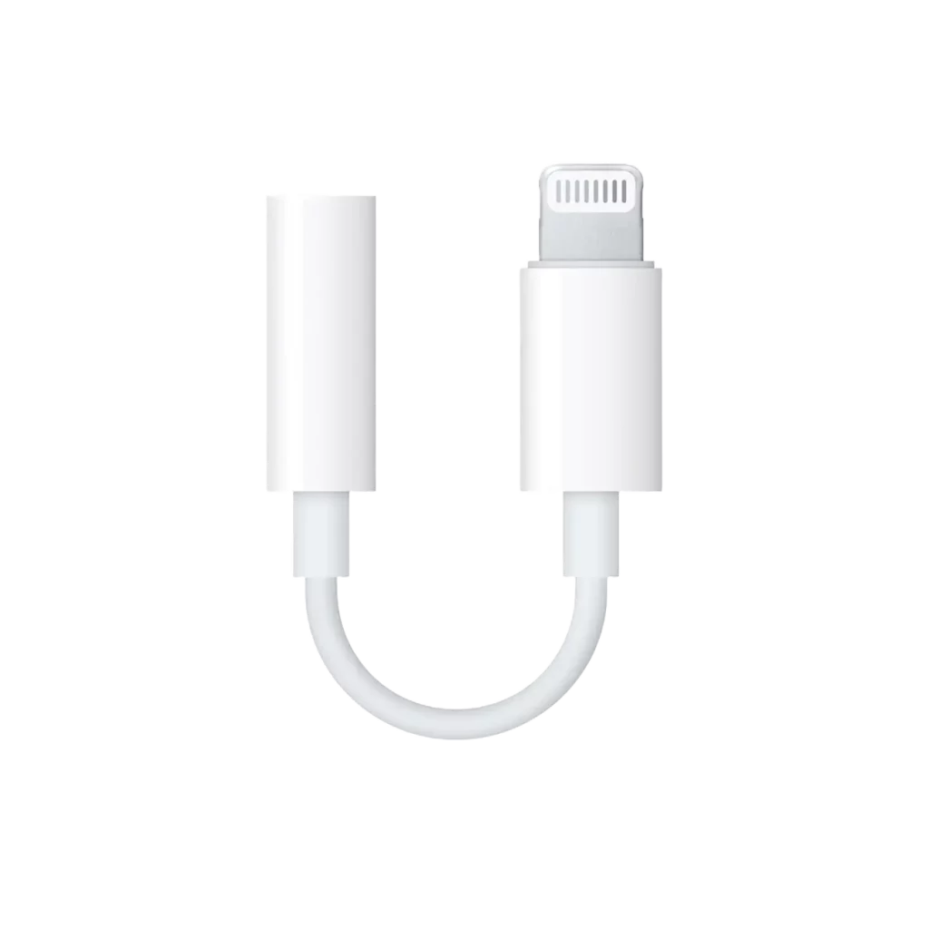 Vente adaptateur lightning vers jack pour iPhone Apple à Bordeaux