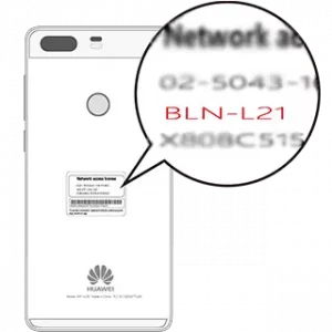où trouvé la référence de mon téléphone Huawei
